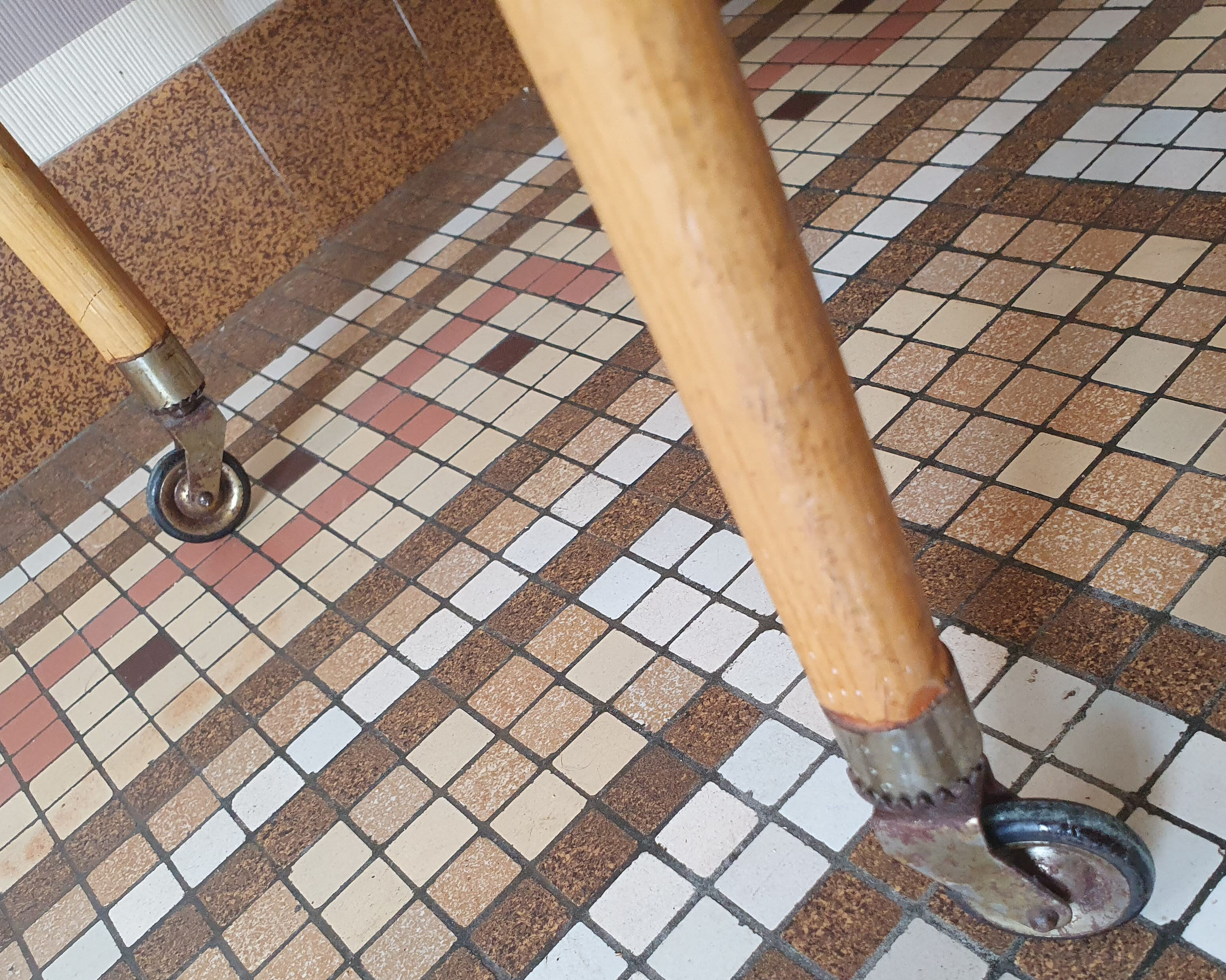 Rattan doll cradle bed