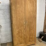 Art Deco oak wardrobe