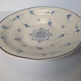 Lot of 2 old Gien presentation plates