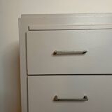 Commode vintage pieds compas