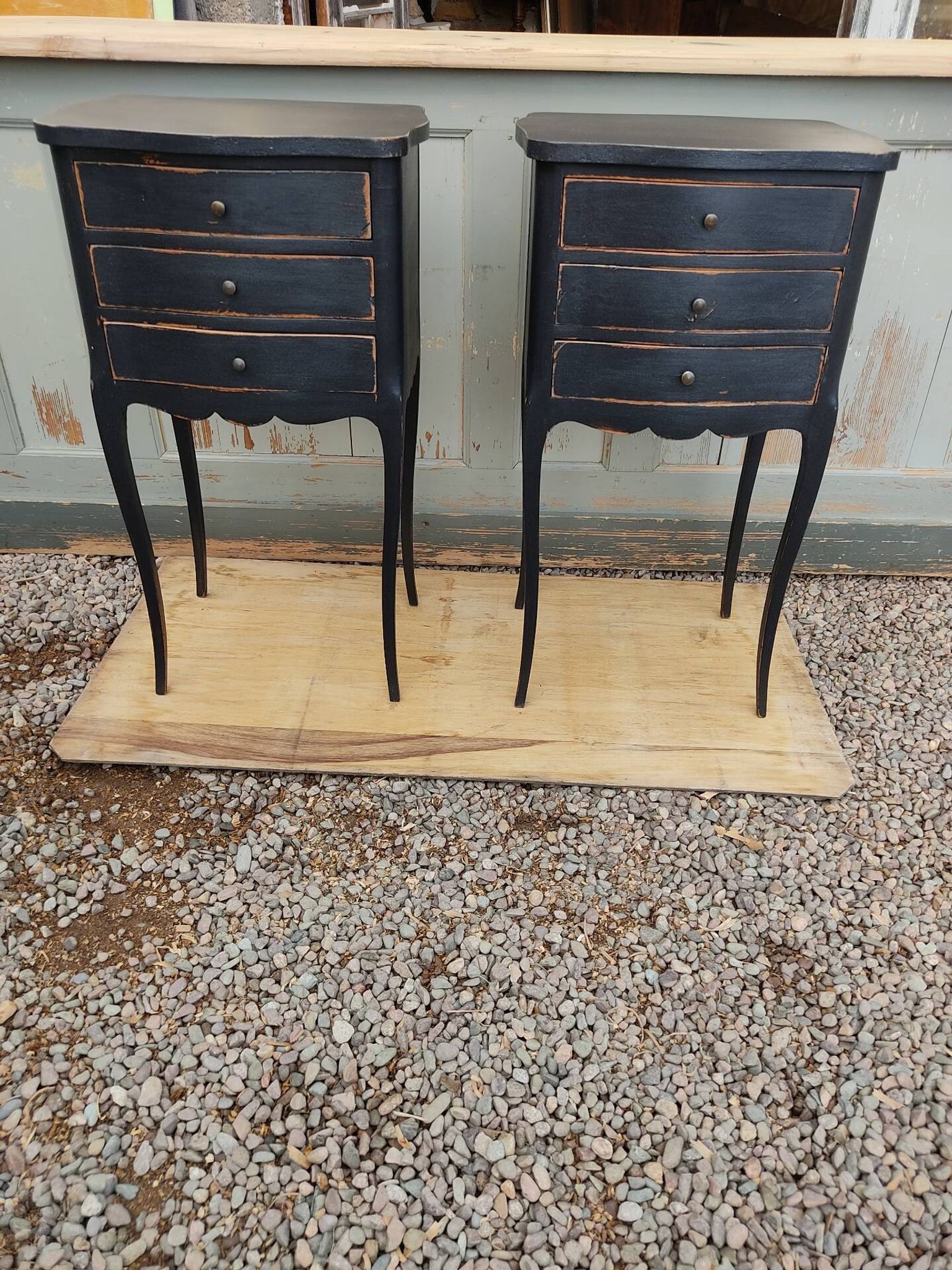 Louis XV style bedside table