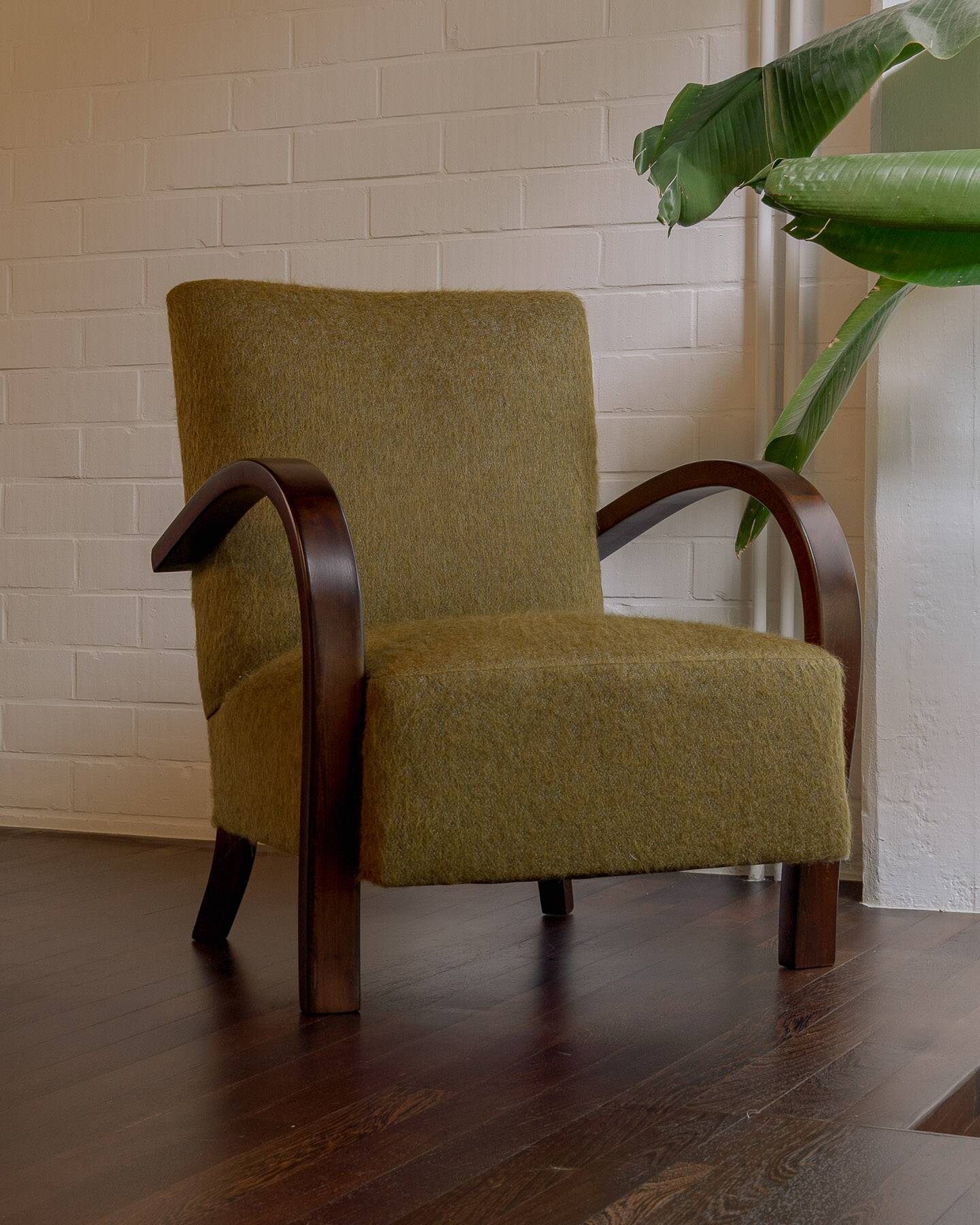 Pair of Art Deco Armchairs, France 1940s