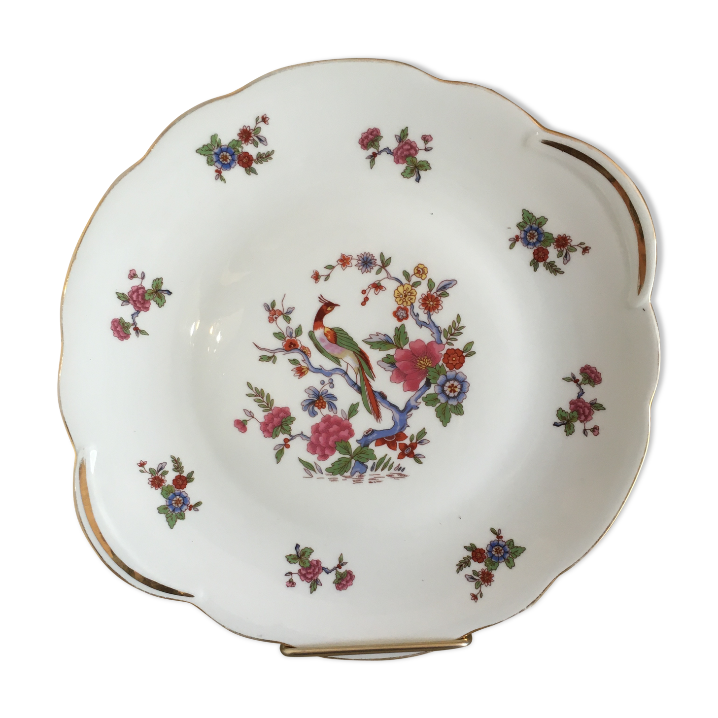 French porcelain cake dish decoration bread