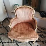 Louis XV-style convertible chair