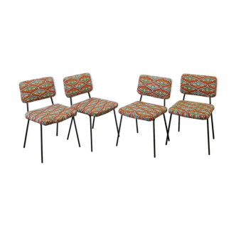Set of 4 chairs Airborne restored