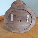 Art Deco ringed turned wood harness