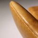 Egg chair model 3316 modern leather Arne Jacobsen 1990s Denmark
