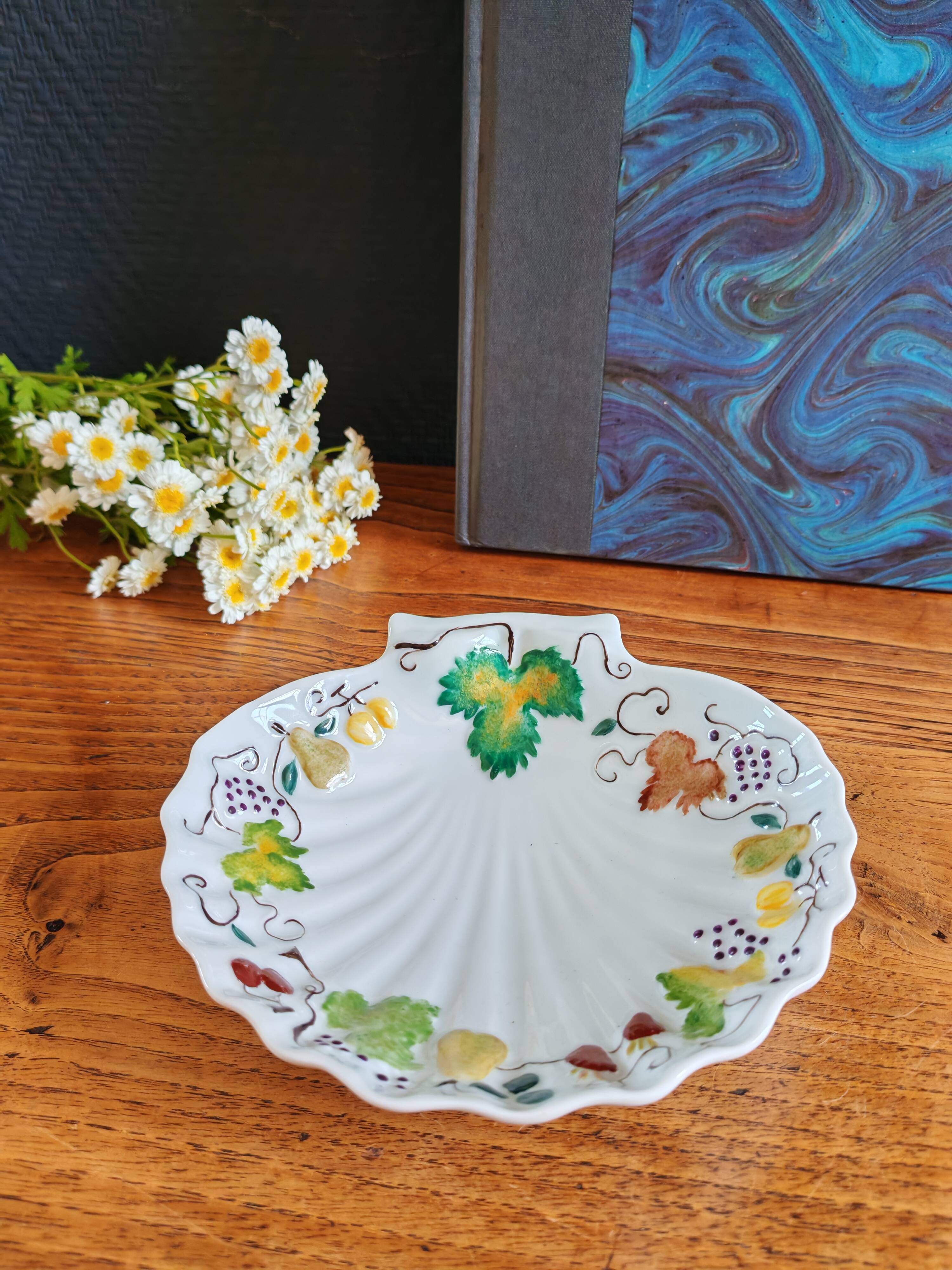 Philippe Deshoulières Limoges shell dish
