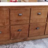 Low sideboard eight drawers
