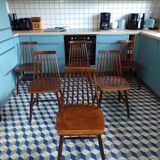 Set of 6 Scandinavian chairs Ikea Stockholm