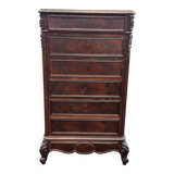 Chest of Drawers - Large, Narrow Chest of Drawers from the 19th Century