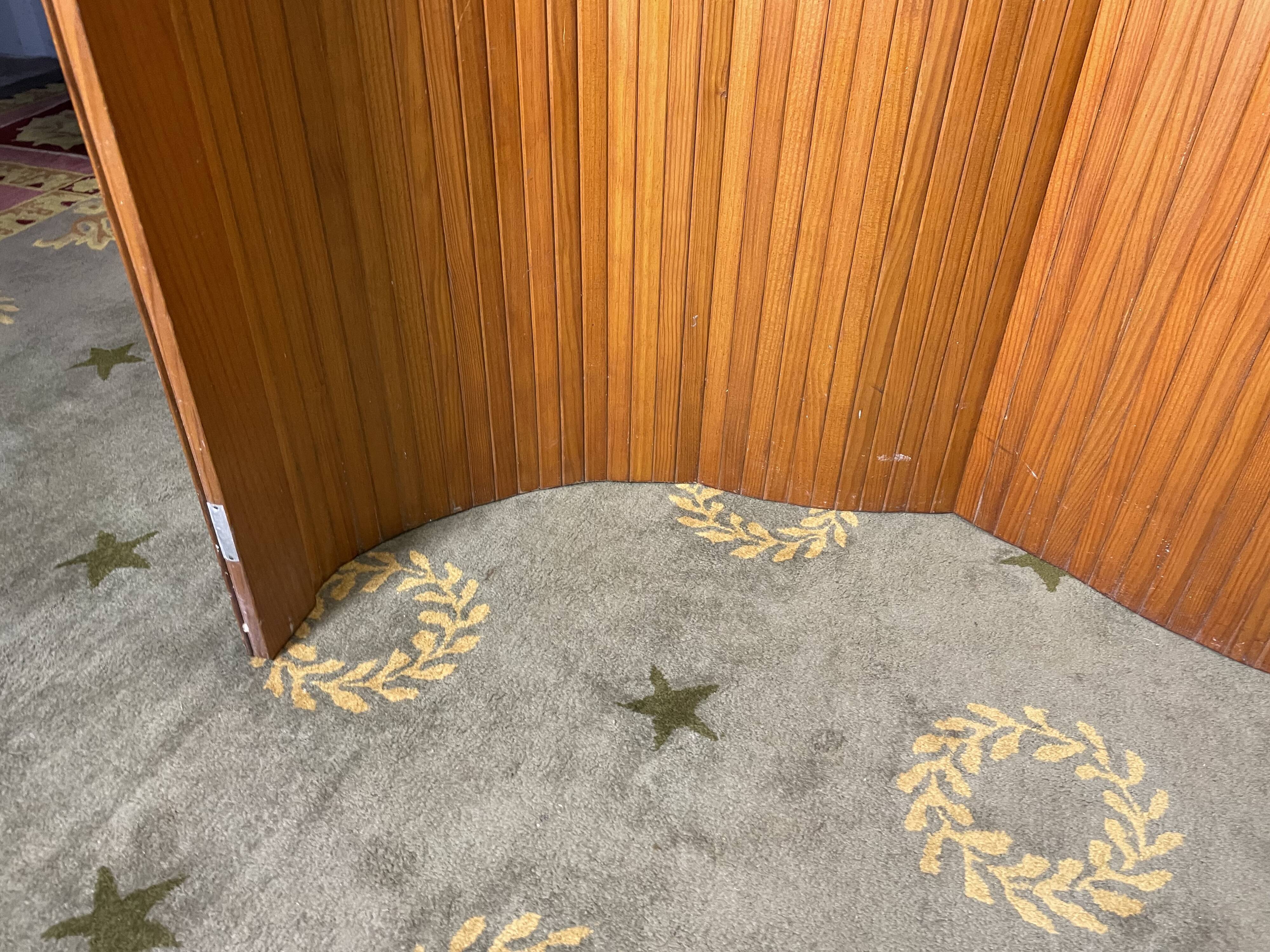 Wooden paravant "Baumann"