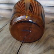 Lady Jeanne Amber Marron Viresa Bonbonne Touque Bottle Old Vintage Dp0521002