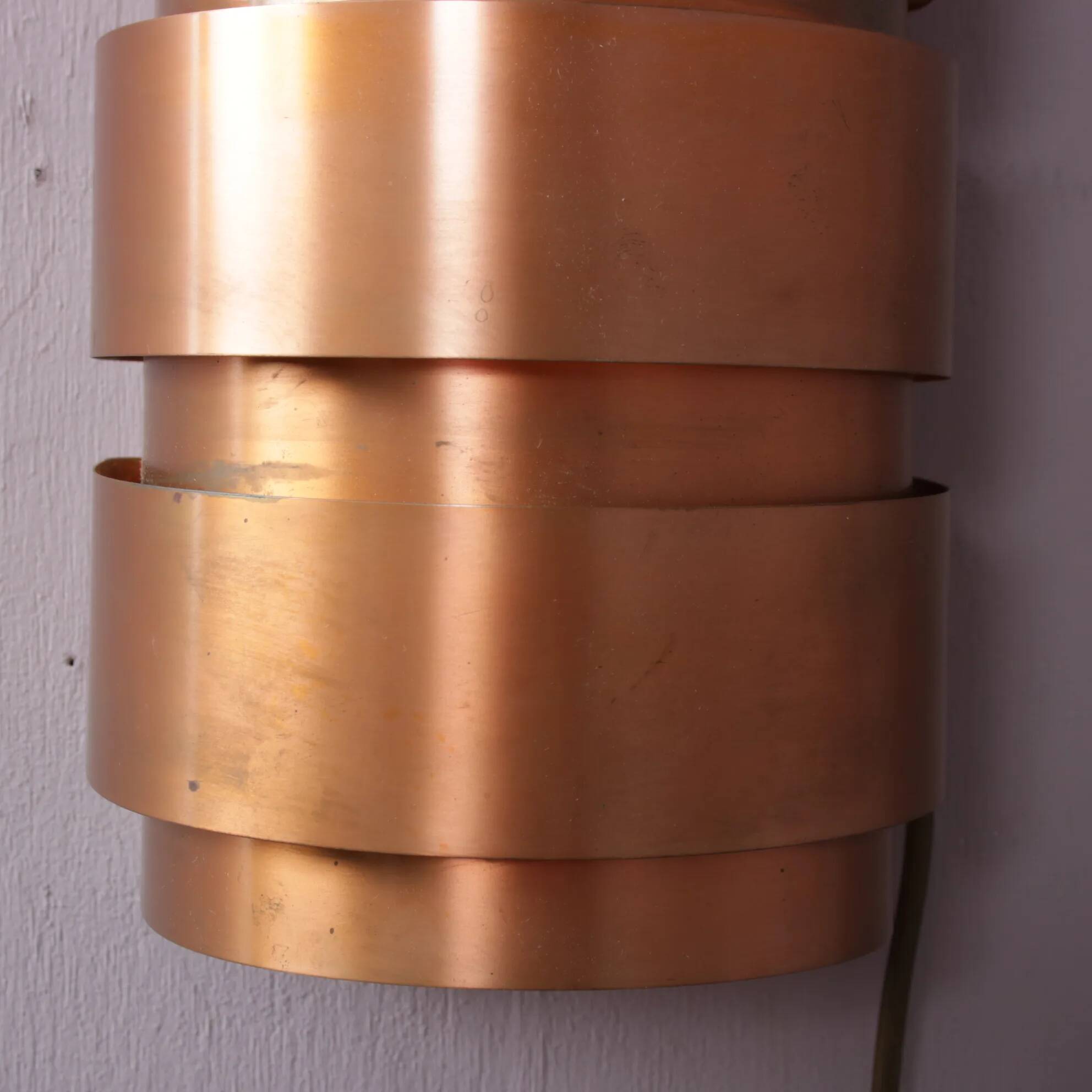 1960s V-155 wall lamp by Hans Agne Jakobsson for AB Markaryd, Sweden