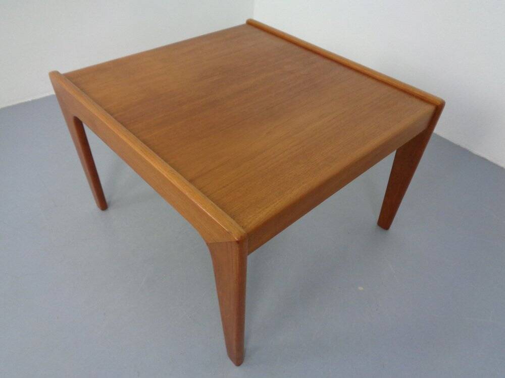 Teak coffee table by Arne Wahl Iversen, Denmark, 1960s.