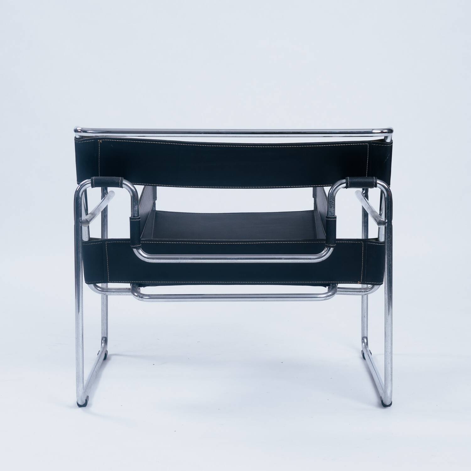 Chaise Wassily de Marcel Breuer, fabriquée en Italie, années 1970