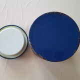 1960 blue metal ice bucket