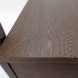Mirto Zocca glass desk by Tisettanta Halifax - 1980s