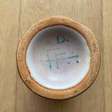 Ceramic vase, signed