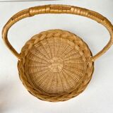 Vintage wicker basket