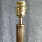 Bronze column lamp foot