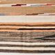 8x11 Brown & Cream Geometric Kilim Rug, 260x341Cm