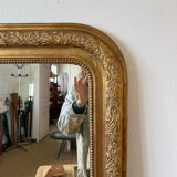 Louis Philippe style mirror gilded