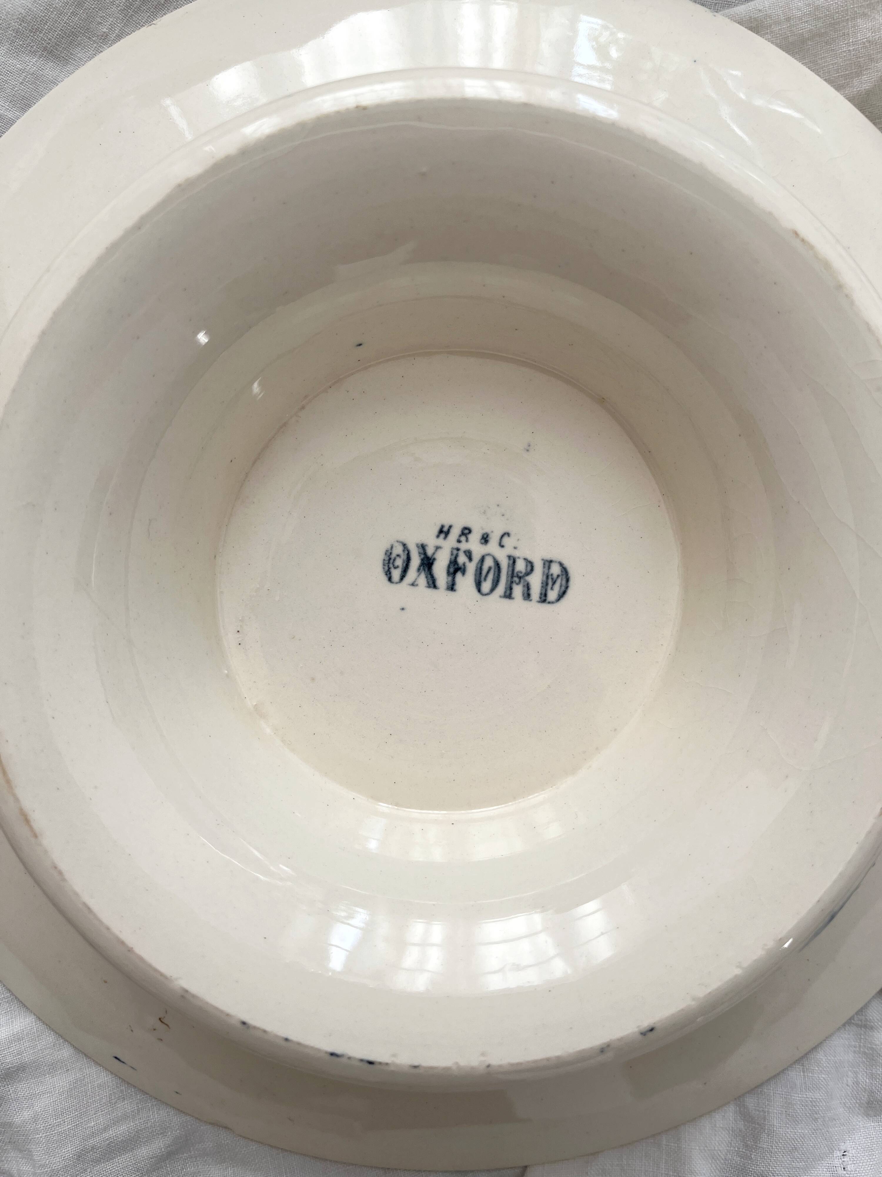Compotier bas en terre de fer « Oxford » Choisy le Roi