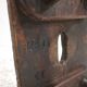 Antique 1911 Vintage Brutalist Industrial Stool