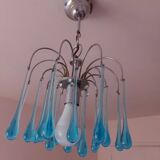 Chandelier Murano drops of water Paolo Venini