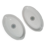 2 Raviers en Porcelaine de Vierzon