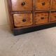 Vintage apothecary cabinet with 36 drawers 1930's