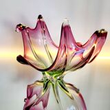 Murano vintage multicoloured bowl with organic design, Italy, 1960s