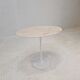 Table d’appoint ovale en marbre par Eero Saarinen pour Knoll