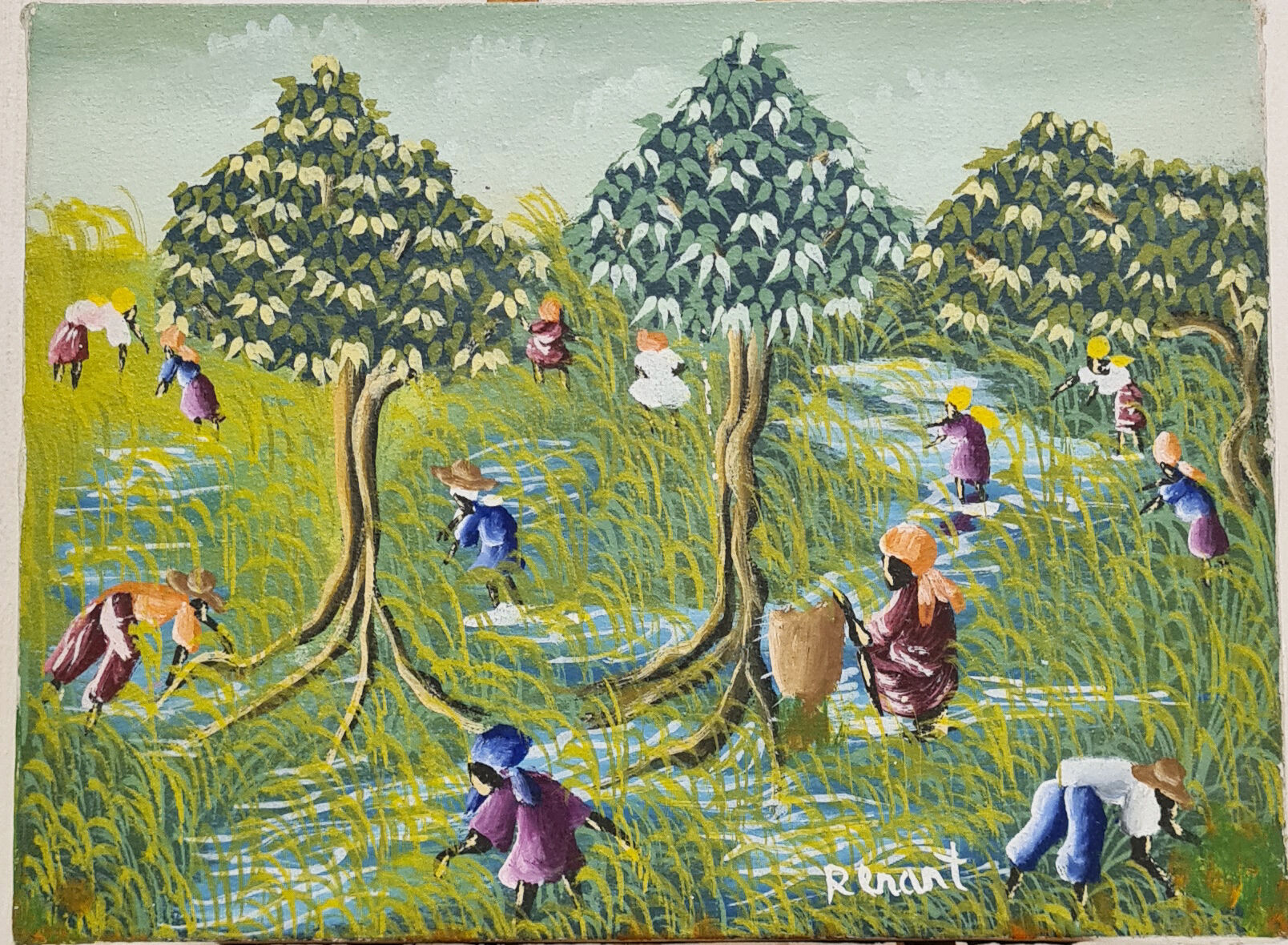 Painting Oil painting on canvas