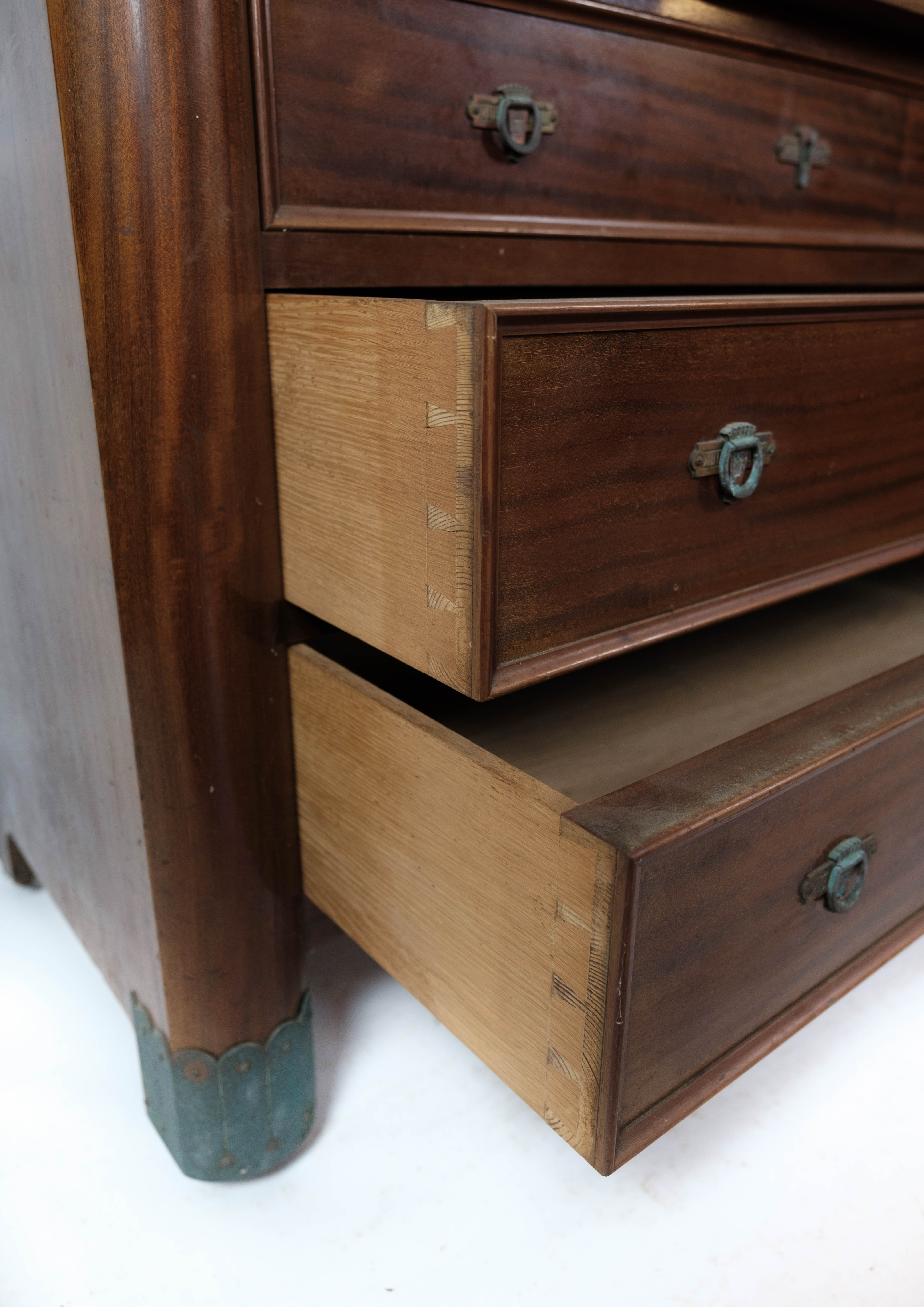 Chest of drawers of mahogany, 1920s