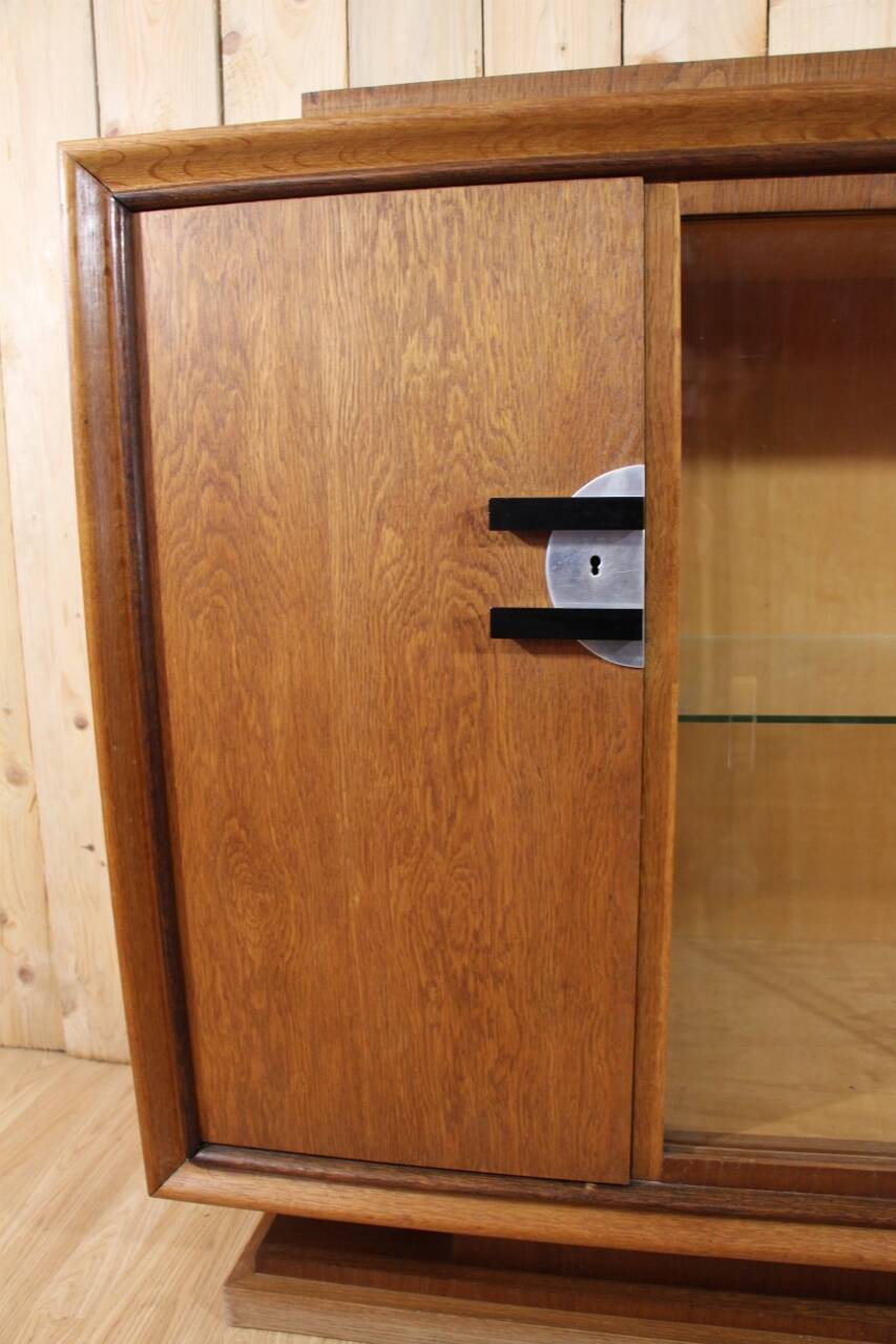 Art Deco Period Sideboard in Light Oak