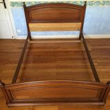 Solid cherry wood bed 140 x 190