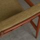Set of 2 paperknife easy chairs by Kai Kristiansen, Denmark, 1960's