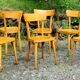6 bistro chairs 70s