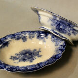 Pair Of Vegetable Growers Alfred Meakin England Royal Semi Porcelain