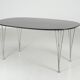 Piet Hein SuperEllipse table by Fritz Hansen circa 1980