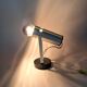 Modernist adjustable wall light in brushed aluminium, 1970s Vintage.
