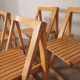 Chaises en bois pliantes design