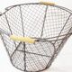 Big vegetable basket in metal