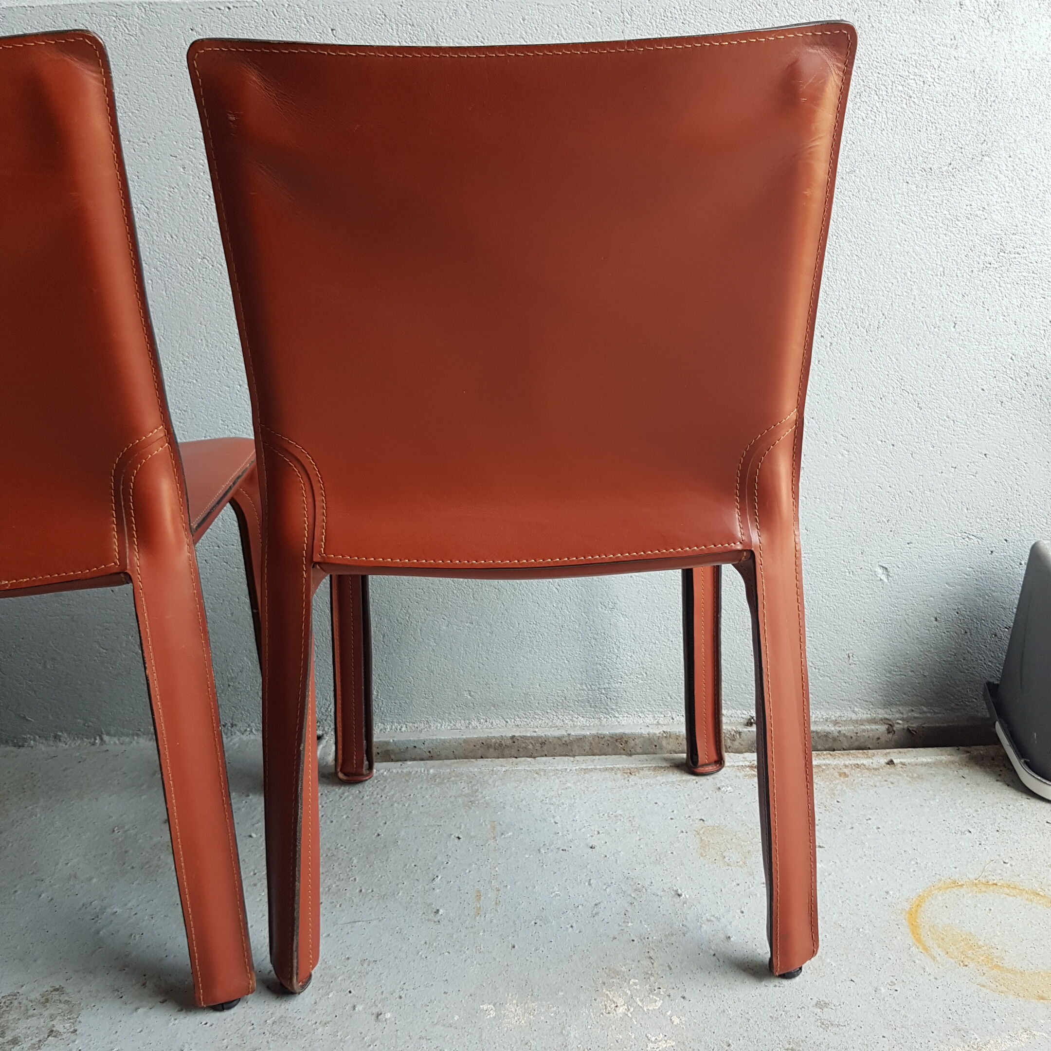 Cab 412 chairs by Mario Bellini for Cassina