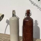 Old wabi sabi stoneware bottles
