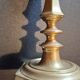 Bougeoir en bronze massif