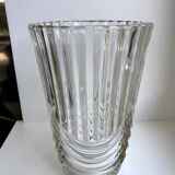 Art Deco crystal vase 40s
