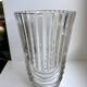 Art Deco crystal vase 40s